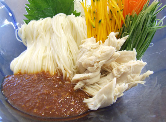 辛い万能たれそうめん