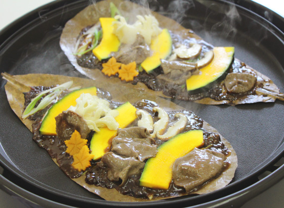 朴葉みそ焼き