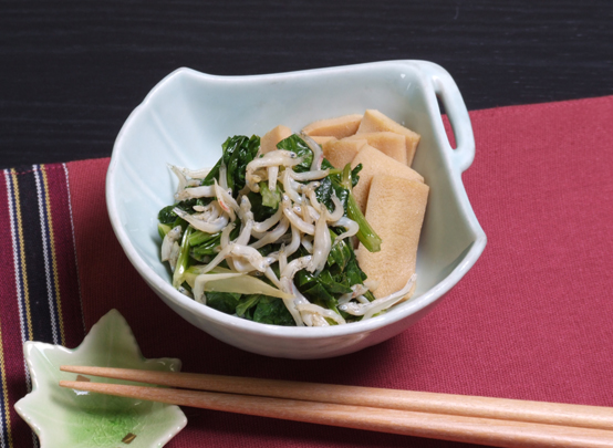 セロリの葉と高野豆腐の佃煮